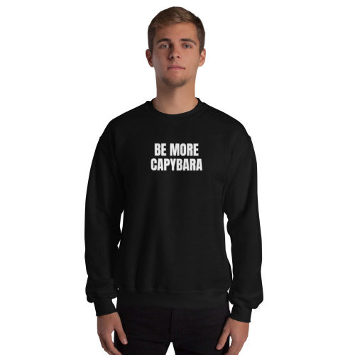 Black Jumper: Be More Capybara