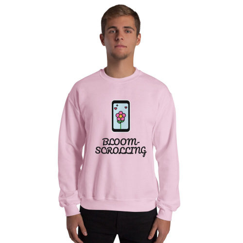Light Pink Jumper: Bloom- Scrolling