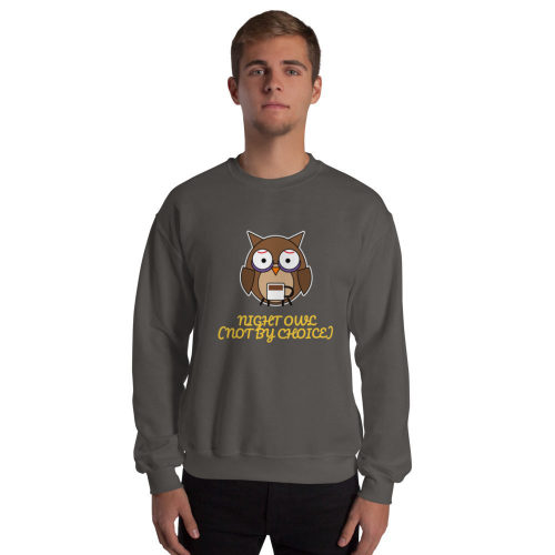 Charcoal Jumper: Night Owl (not By Choice)