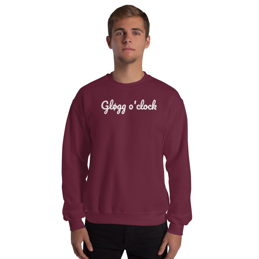 Maroon Jumper: Gløgg O'Clock