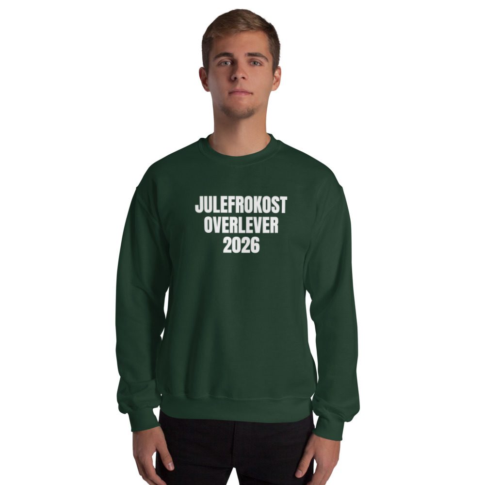 Forest Green Jumper: Julefrokost Overlever